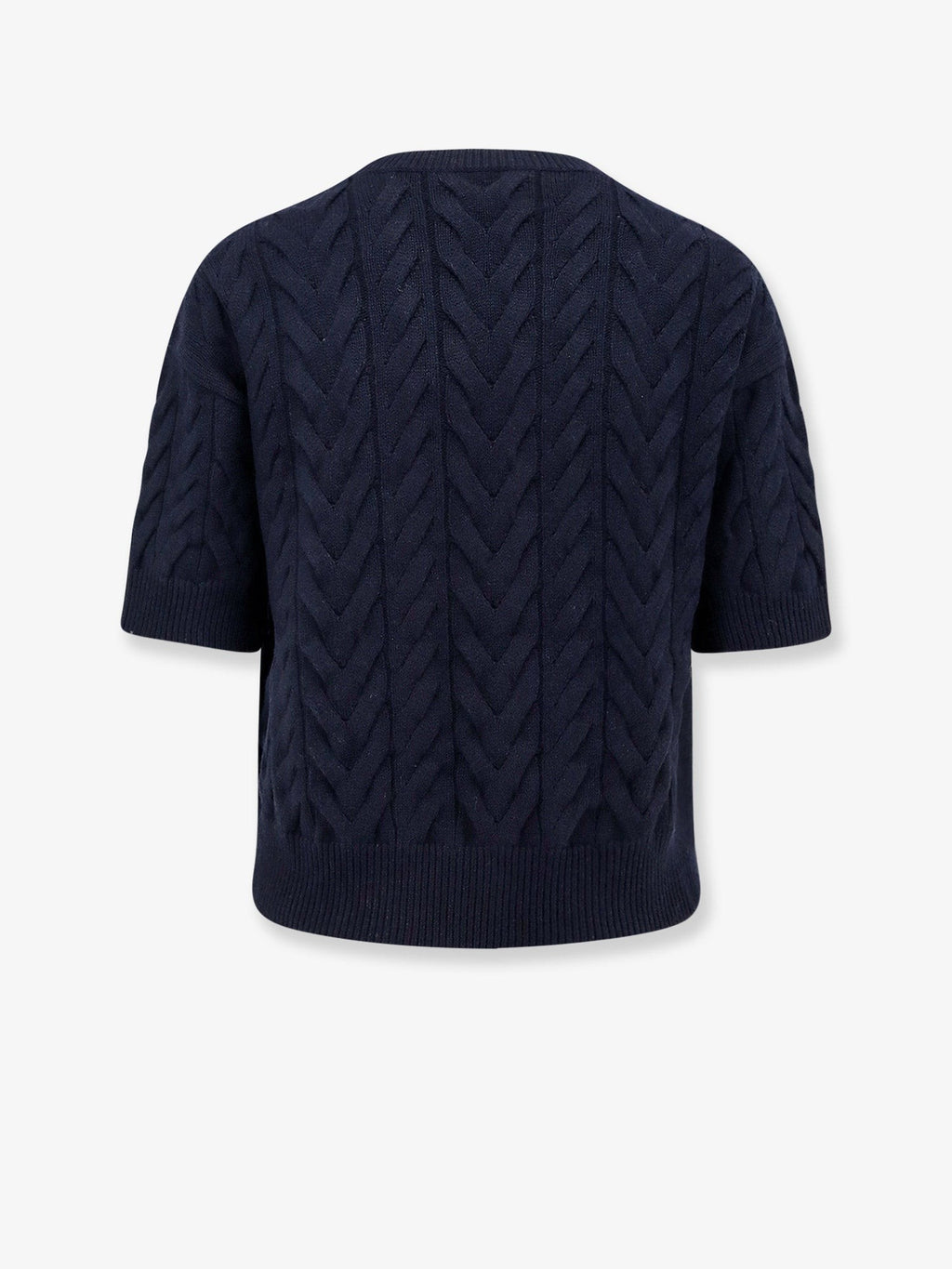 'S MAX MARA Dominus wool sweater with cable knit