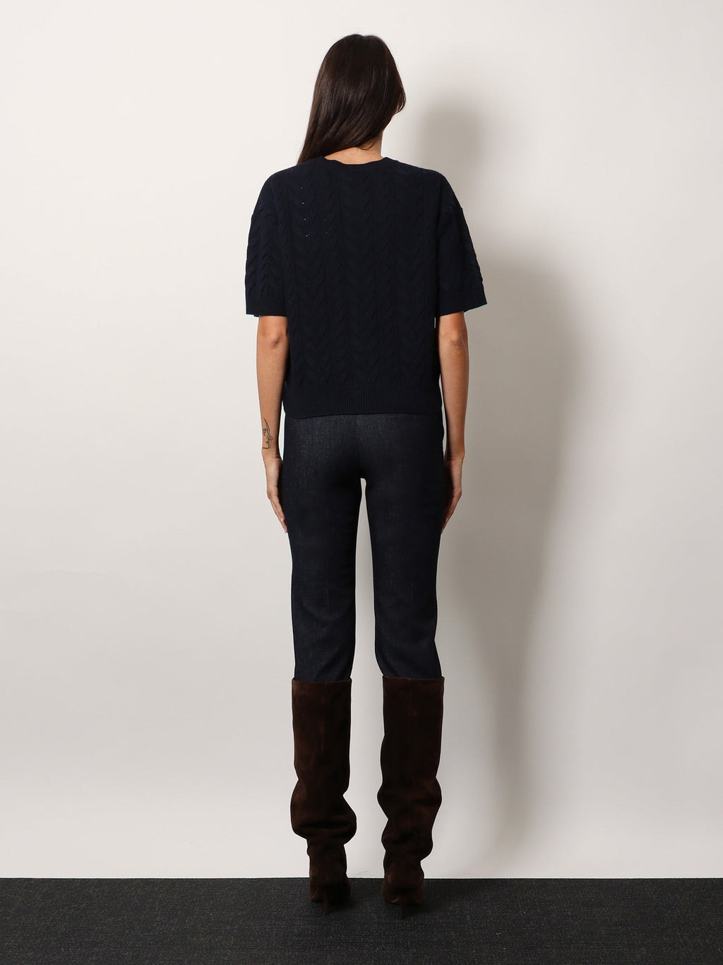 'S MAX MARA Dominus wool sweater with cable knit