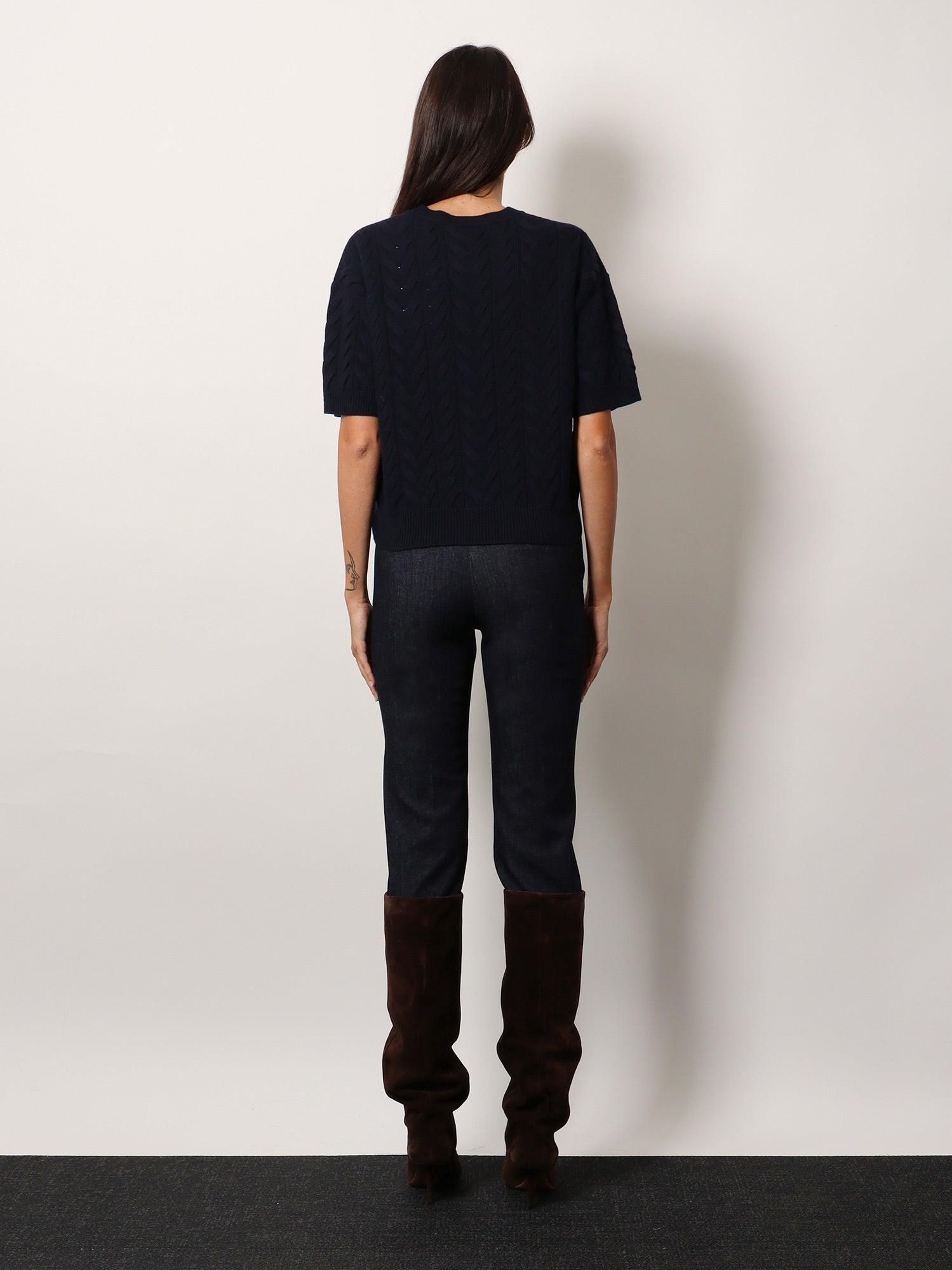 'S MAX MARA Dominus wool sweater with cable knit