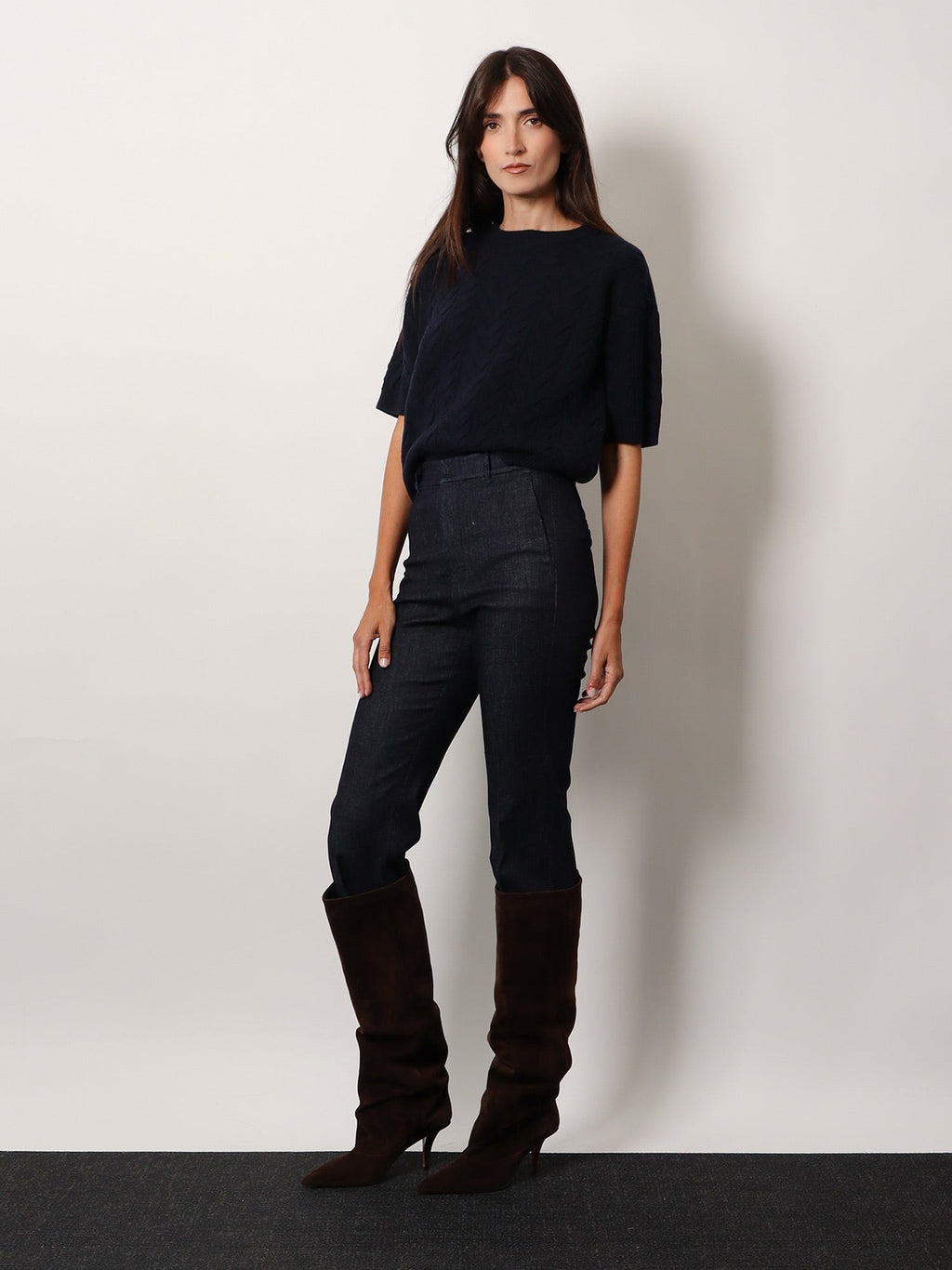 'S MAX MARA Dominus wool sweater with cable knit