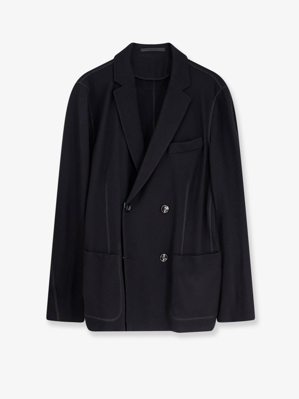 Giorgio Armani Double-breasted cashmere blazer