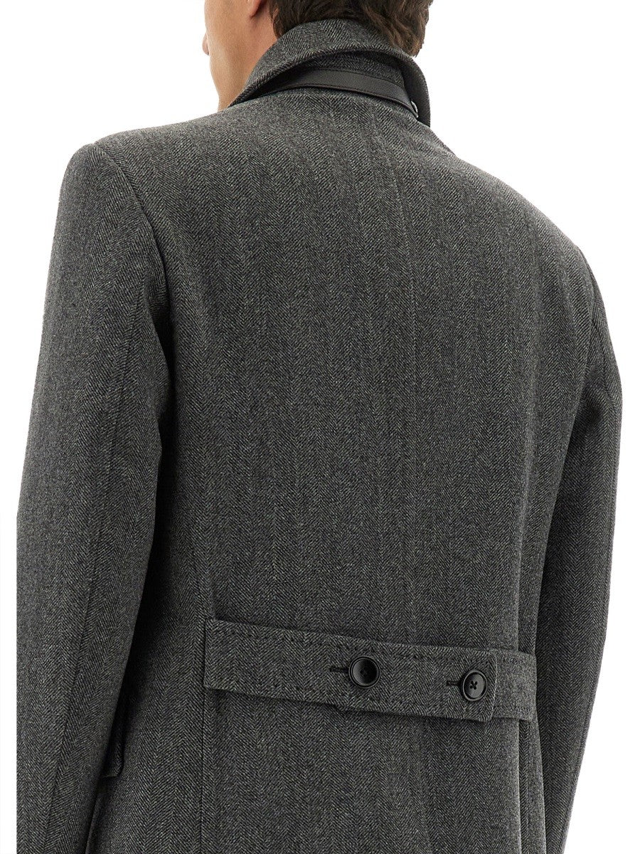 TOM FORD DOUBLE-BREASTED COAT