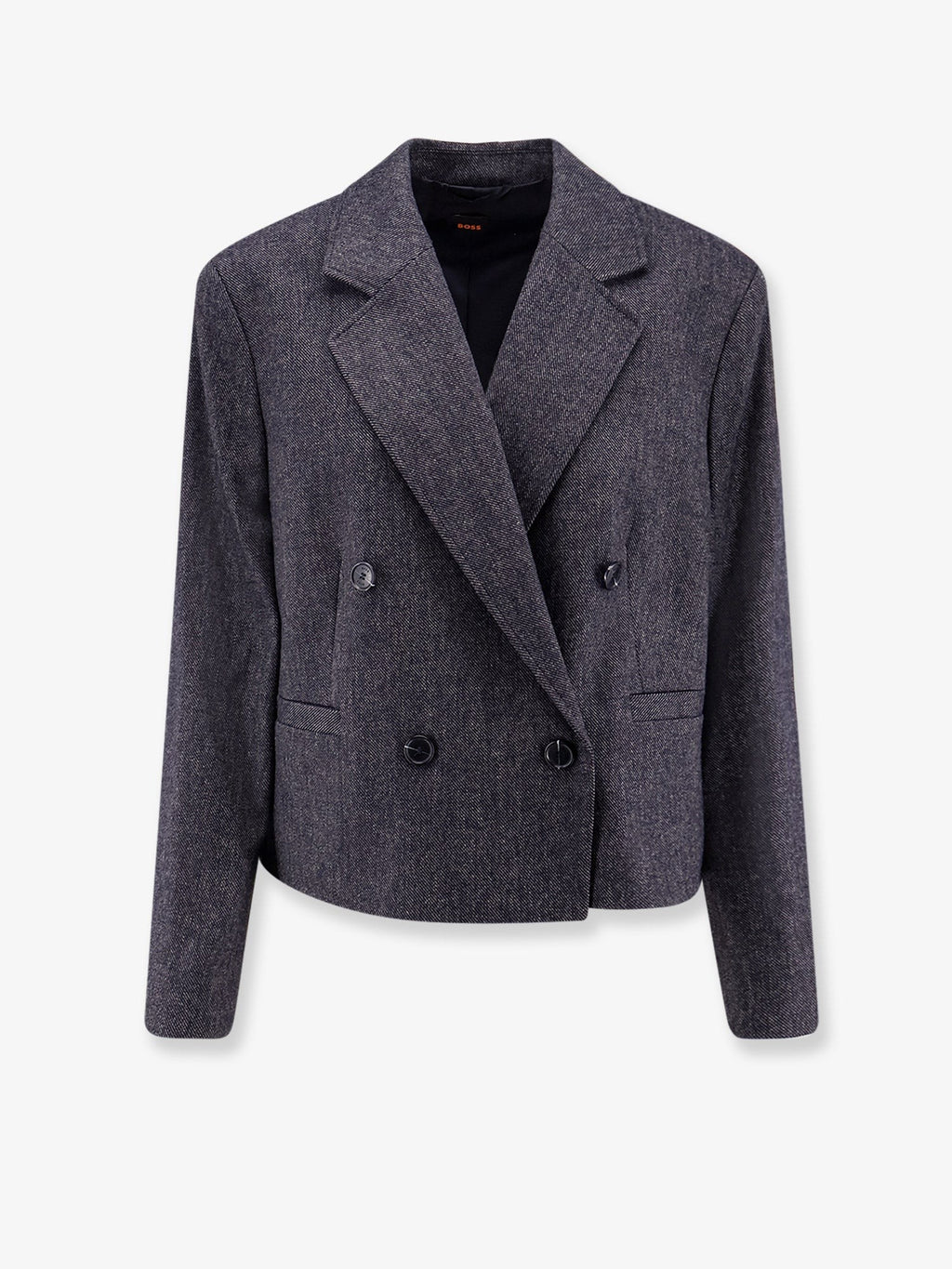 Boss Jafleni double-breasted wool blend blazer