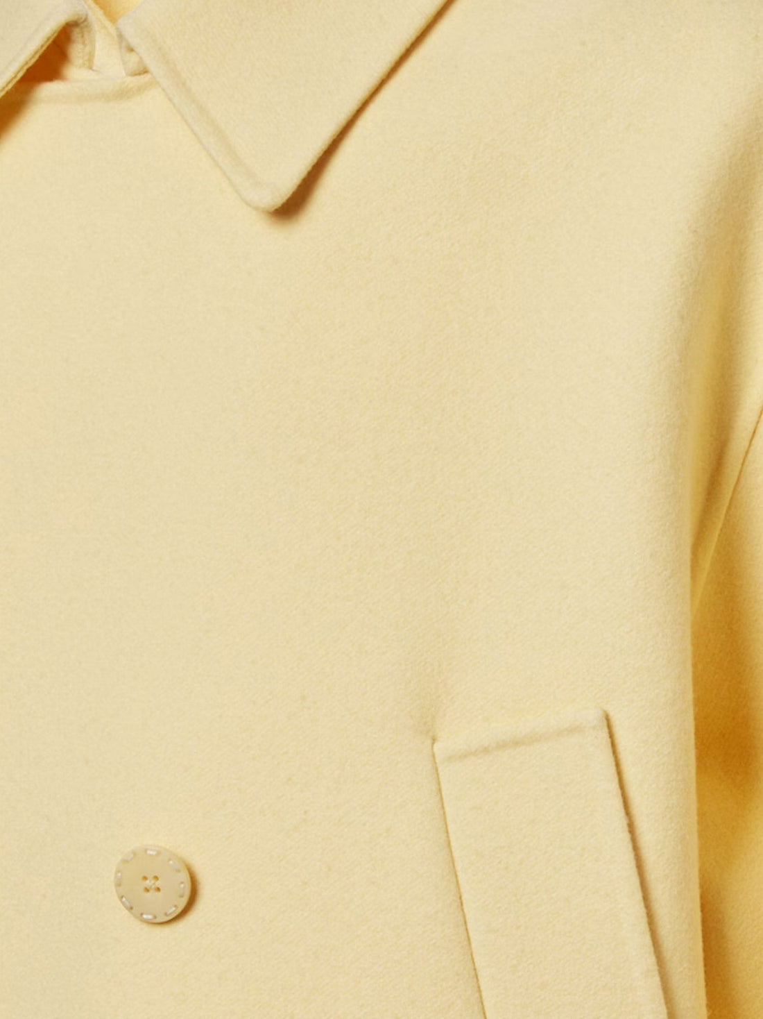 Fendi Double-breasted wool coat