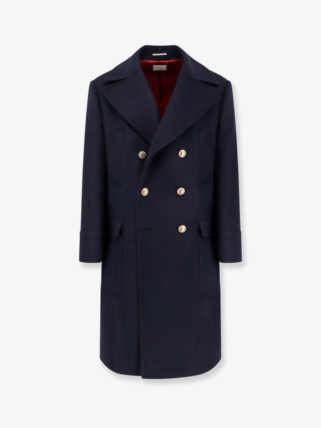 Brunello Cucinelli Double-breasted wool coat