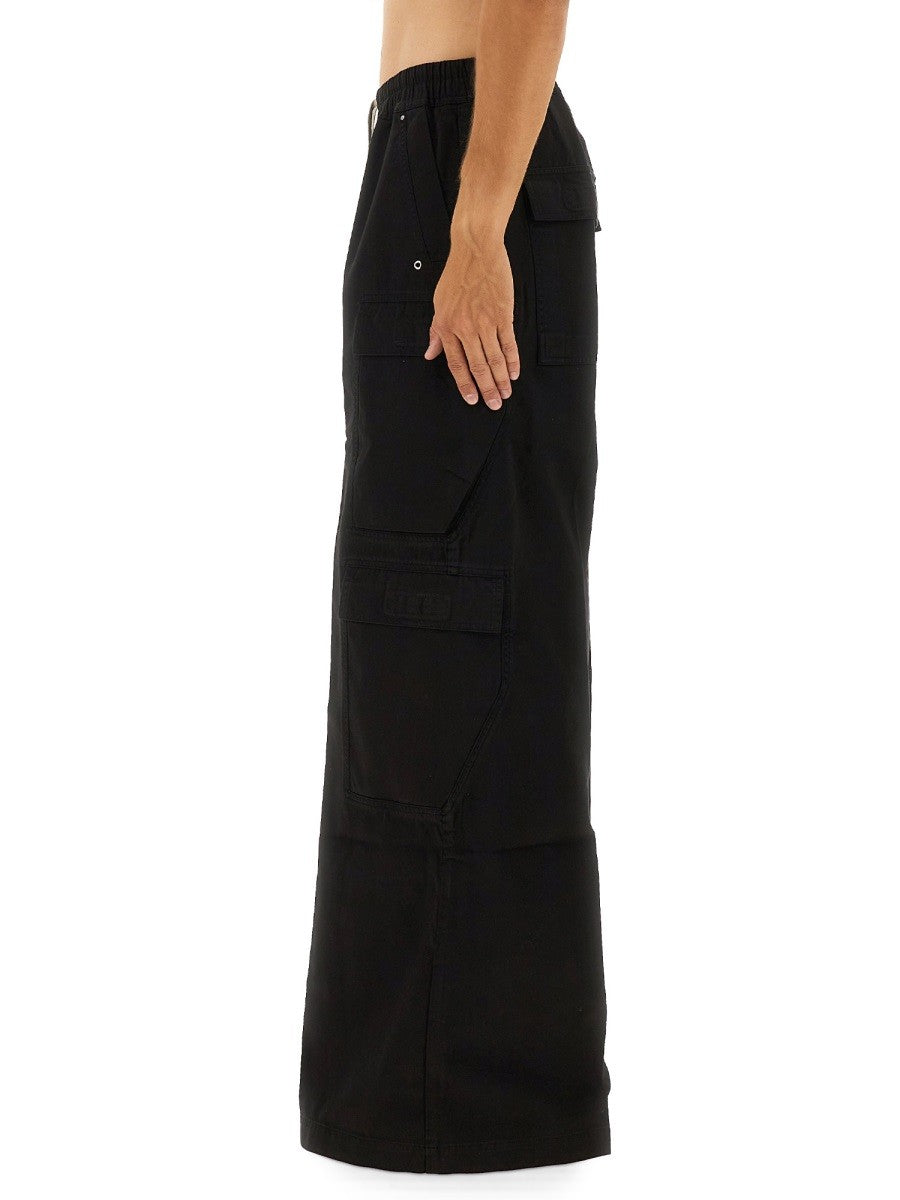 RICK OWENS DRKSHDW "DOUBLE CARGO JUMBO BELAS" PANTS
