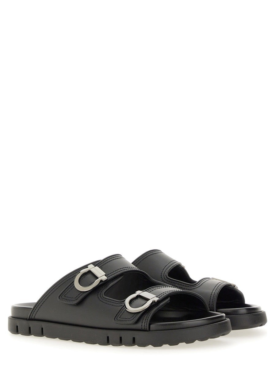 Ferragamo DOUBLE-STRAP SANDAL