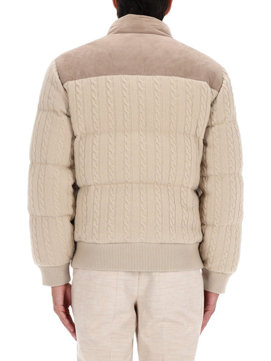 BOSS CAMEL DOWN JACKET "L-HEATH"