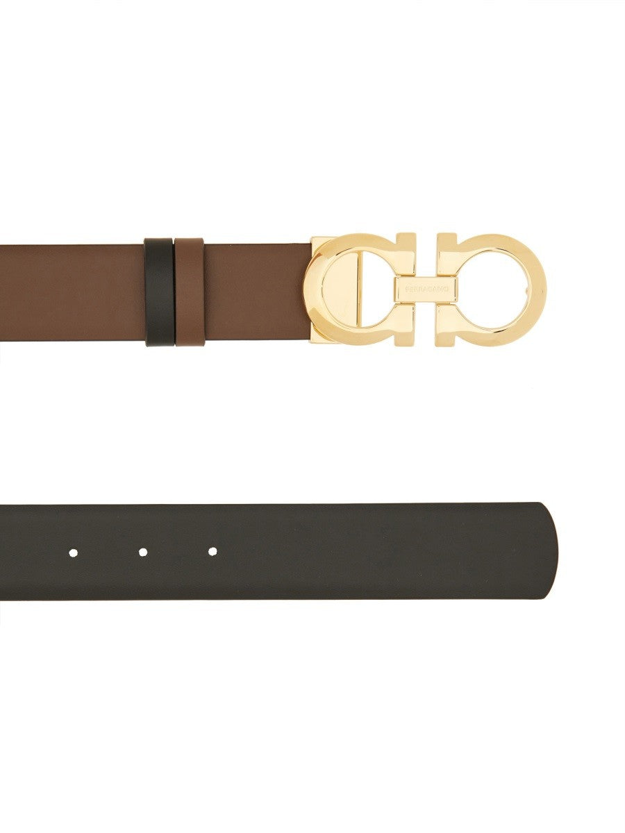 Ferragamo REVERSIBLE "HOOKS" BELT