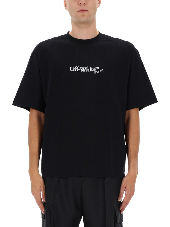 Off-white T-SHIRT WITH LOGO