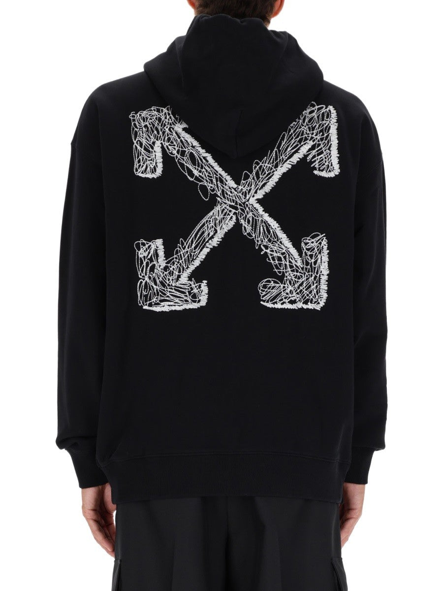 Off-white SWEATSHIRT WITH LOGO