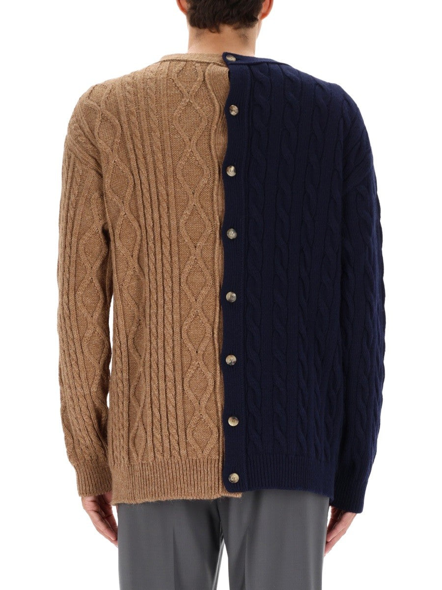 Moschino BICOLOR CARIDIGAN