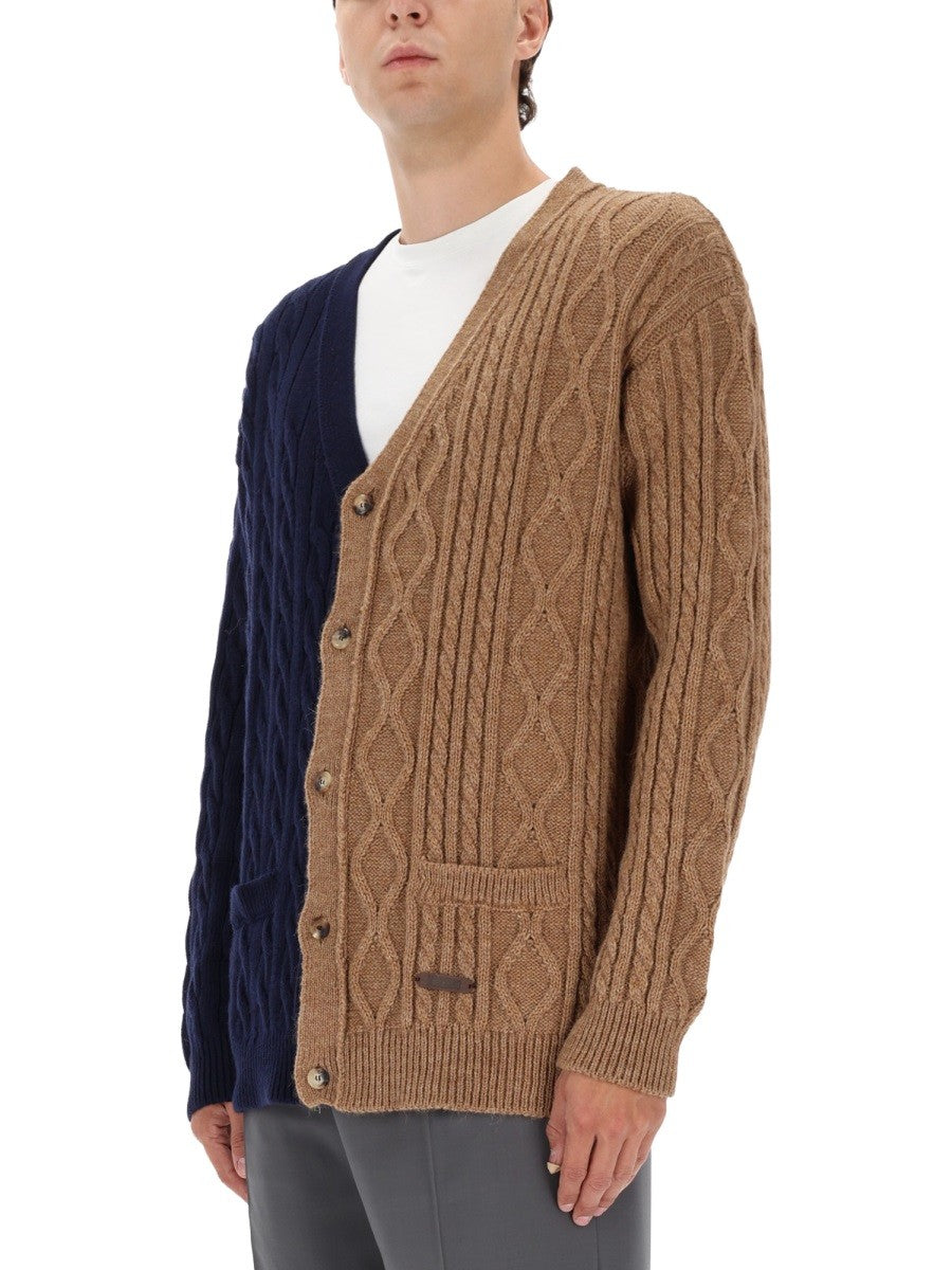 Moschino BICOLOR CARIDIGAN