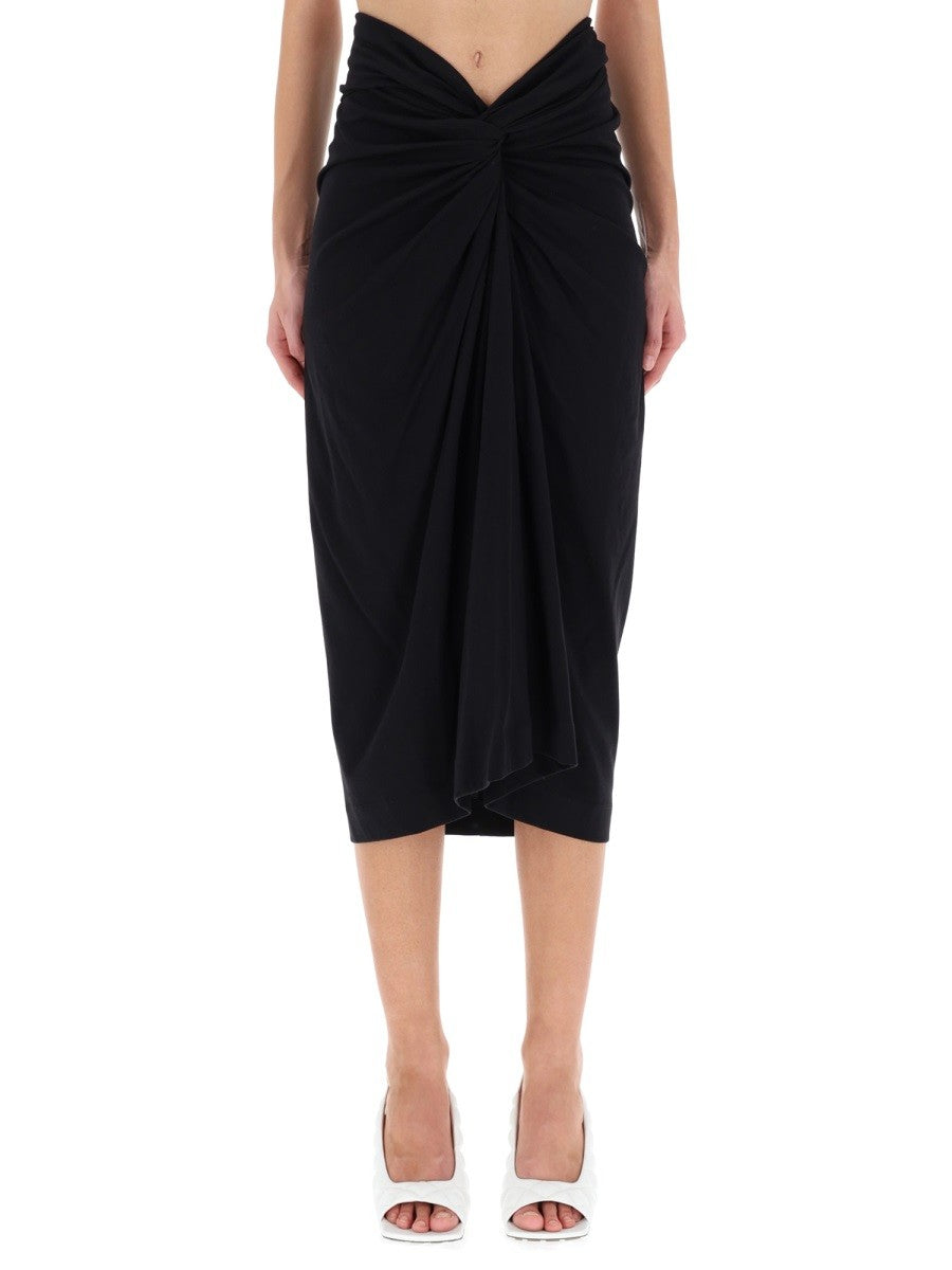 Dries Van Noten DRAPED "HERCHIVE" SKIRT