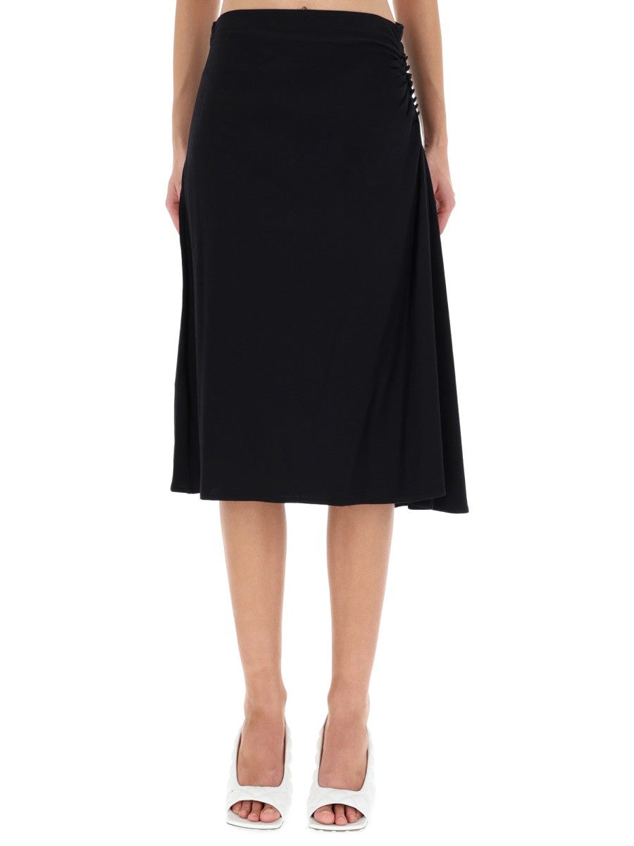 Dries Van Noten DRAPED "HEVIRA" SKIRT