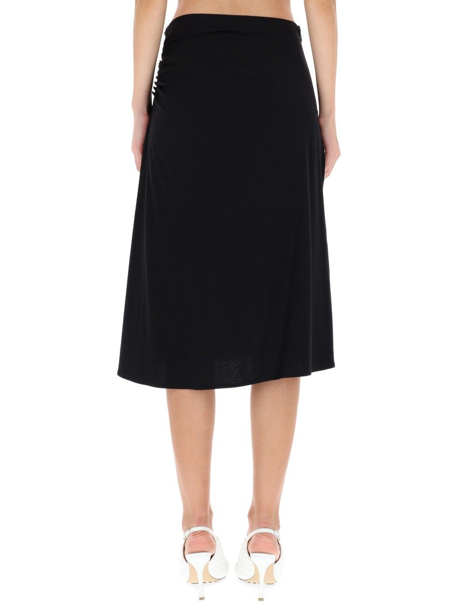 Dries Van Noten DRAPED "HEVIRA" SKIRT