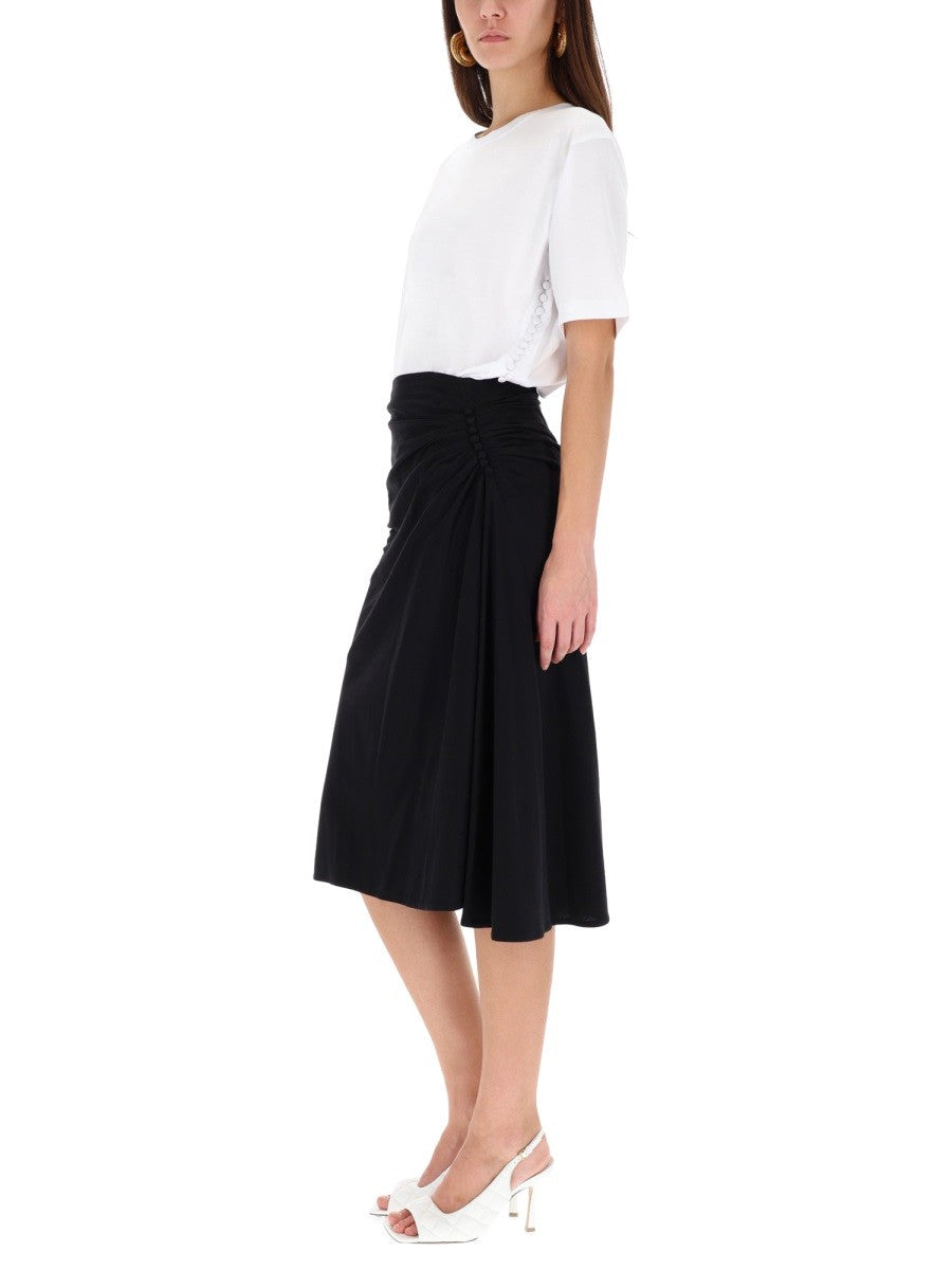 Dries Van Noten DRAPED "HEVIRA" SKIRT