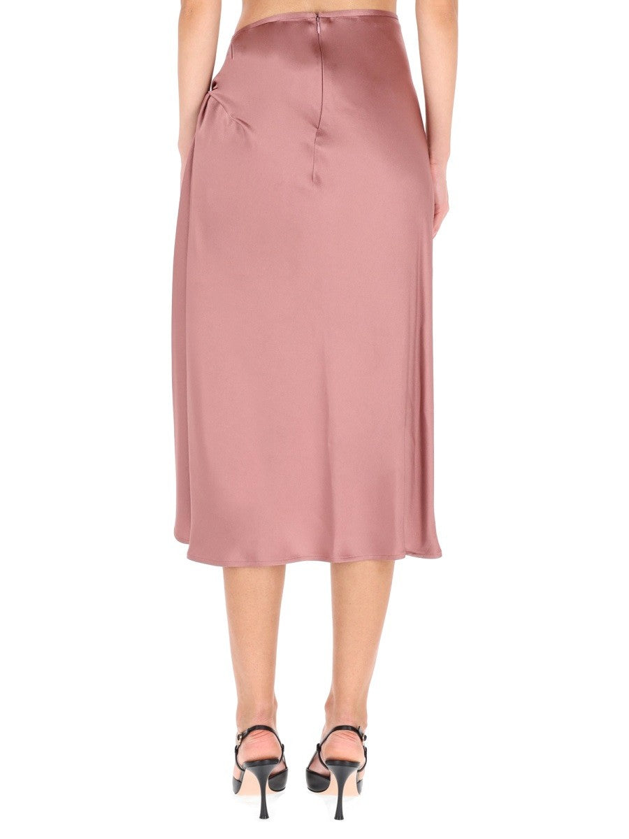 Dries Van Noten DRAPED MIDI SKIRT