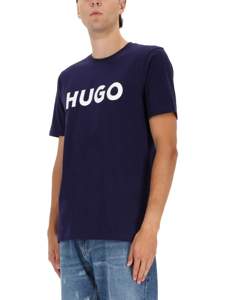 Hugo "DULIVIO" T-SHIRT WITH LOGO