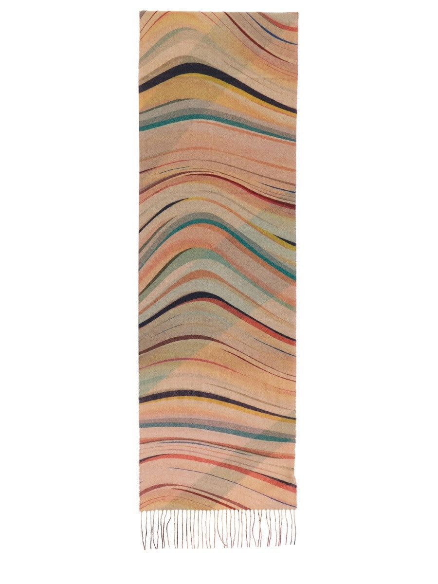 PAUL SMITH "DUSKY SWIRL" SCARF