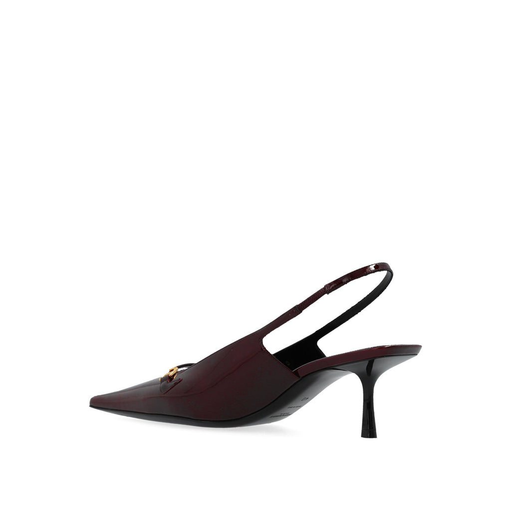 Saint Laurent 'Carine' Leather Slingback Pumps