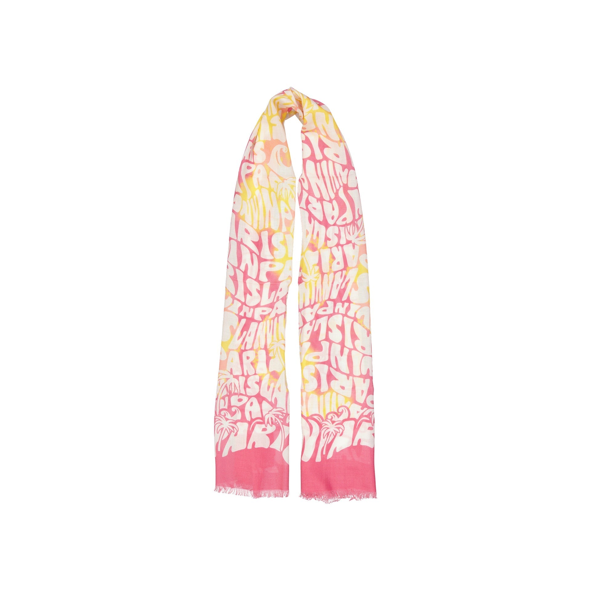 Lanvin Wool Printed Scarf