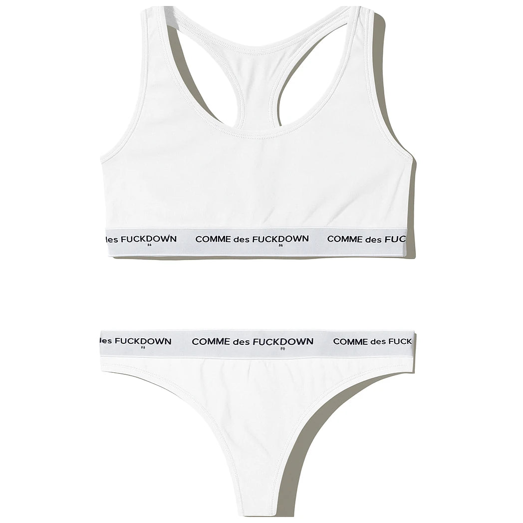 Comme Des Fuckdown Underwear White Woman