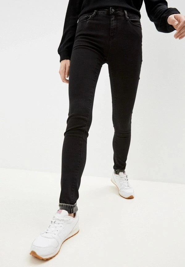 Love Moschino Jeans Denim Black Woman