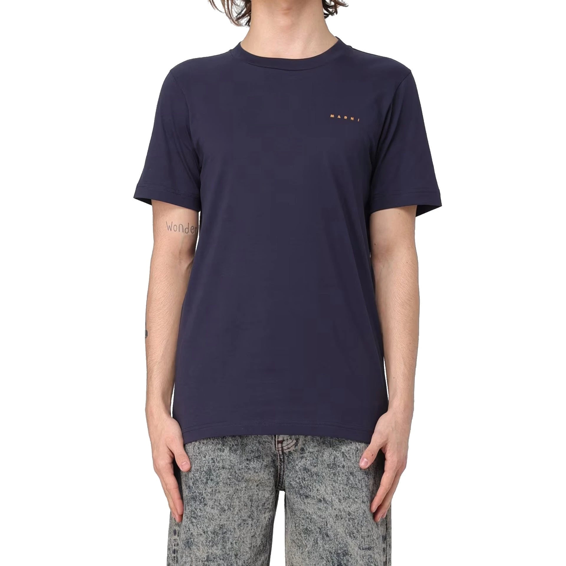 Marni Cotton Logo T-Shirt