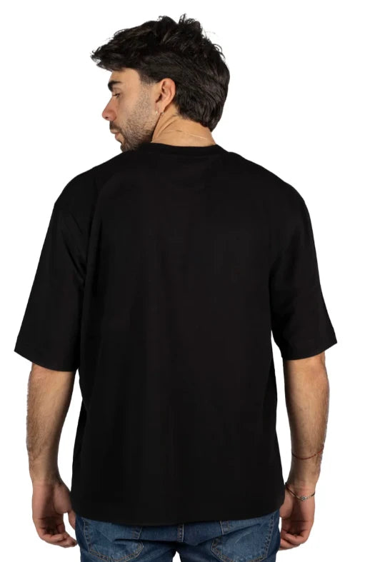 Alpha Studio T-shirt & Top Black Man