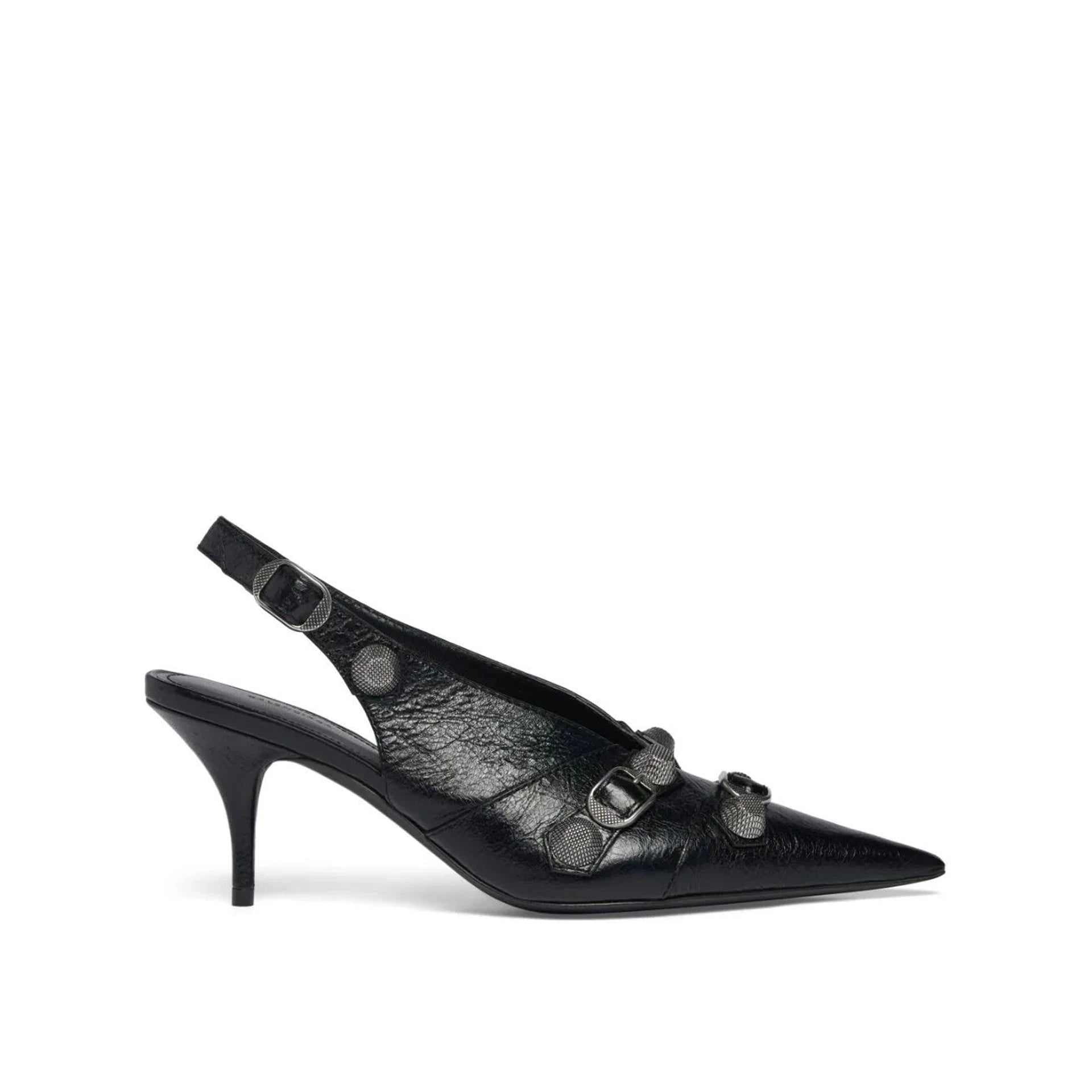 Balenciaga Cagole Slingback Pumps