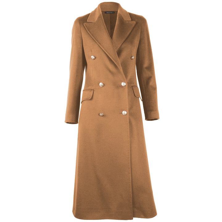Loro Piana Fabric Coats Brown Woman