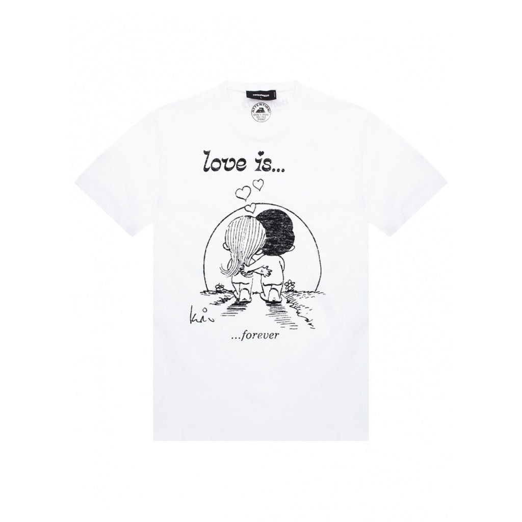 Dsquared2 Cotton T-Shirt - MEN CLOTHING - DSQUARED2 - Tluxy New