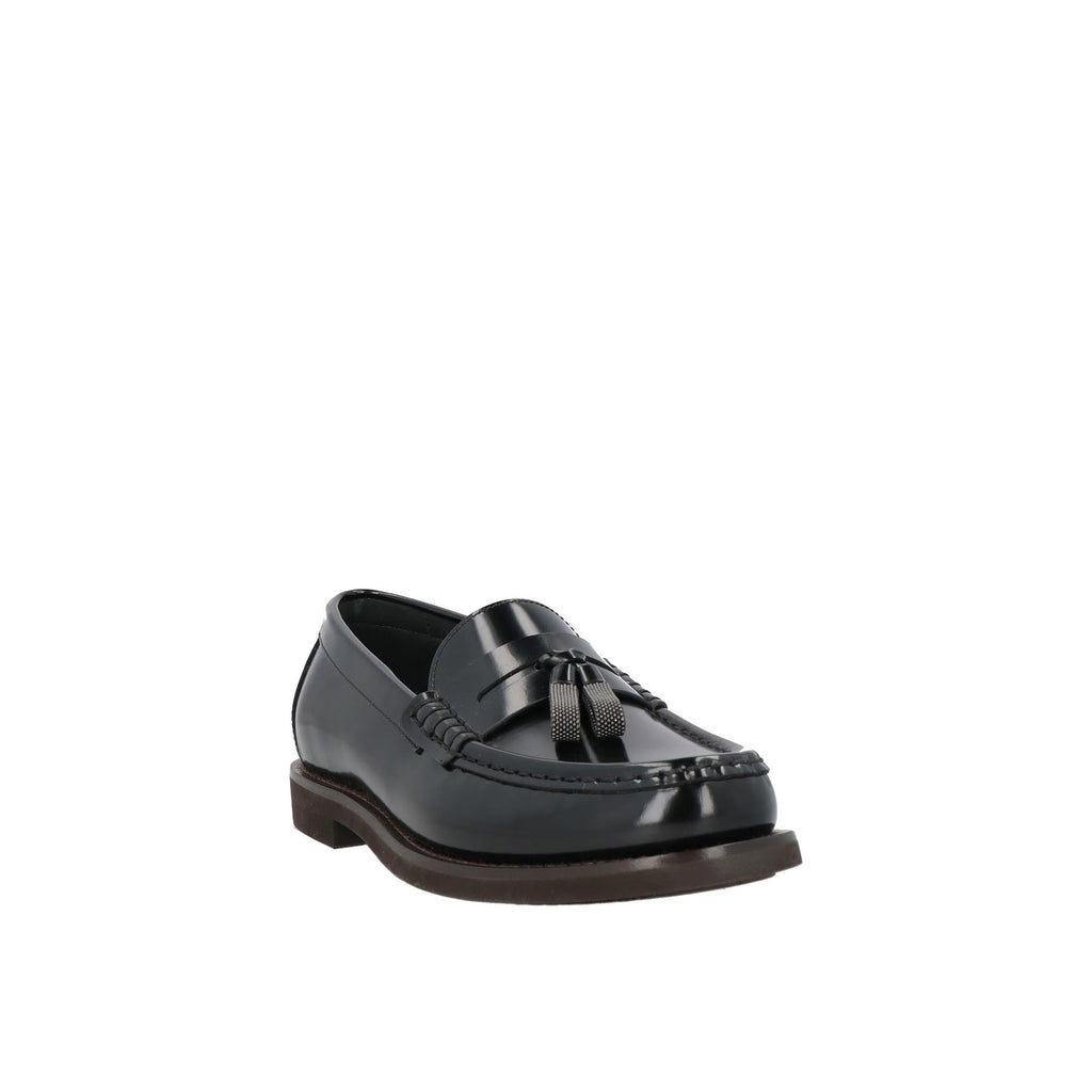 Brunello Cucinelli Leather Penny Loafer