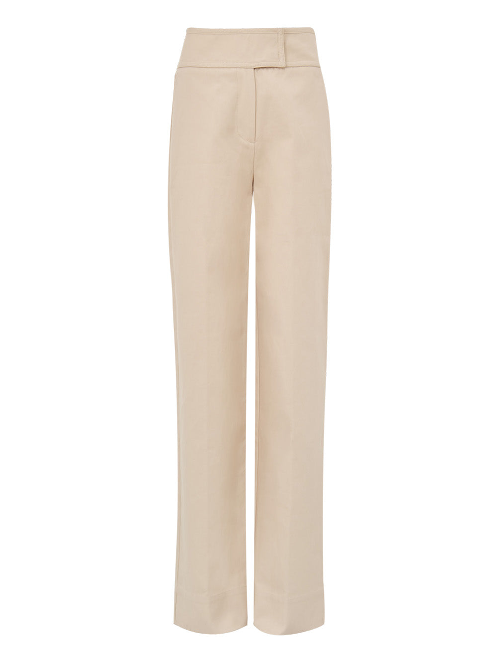 Cult Gaia Powder Pink High-Waist Wide-Leg Trousers – Siebentaschen