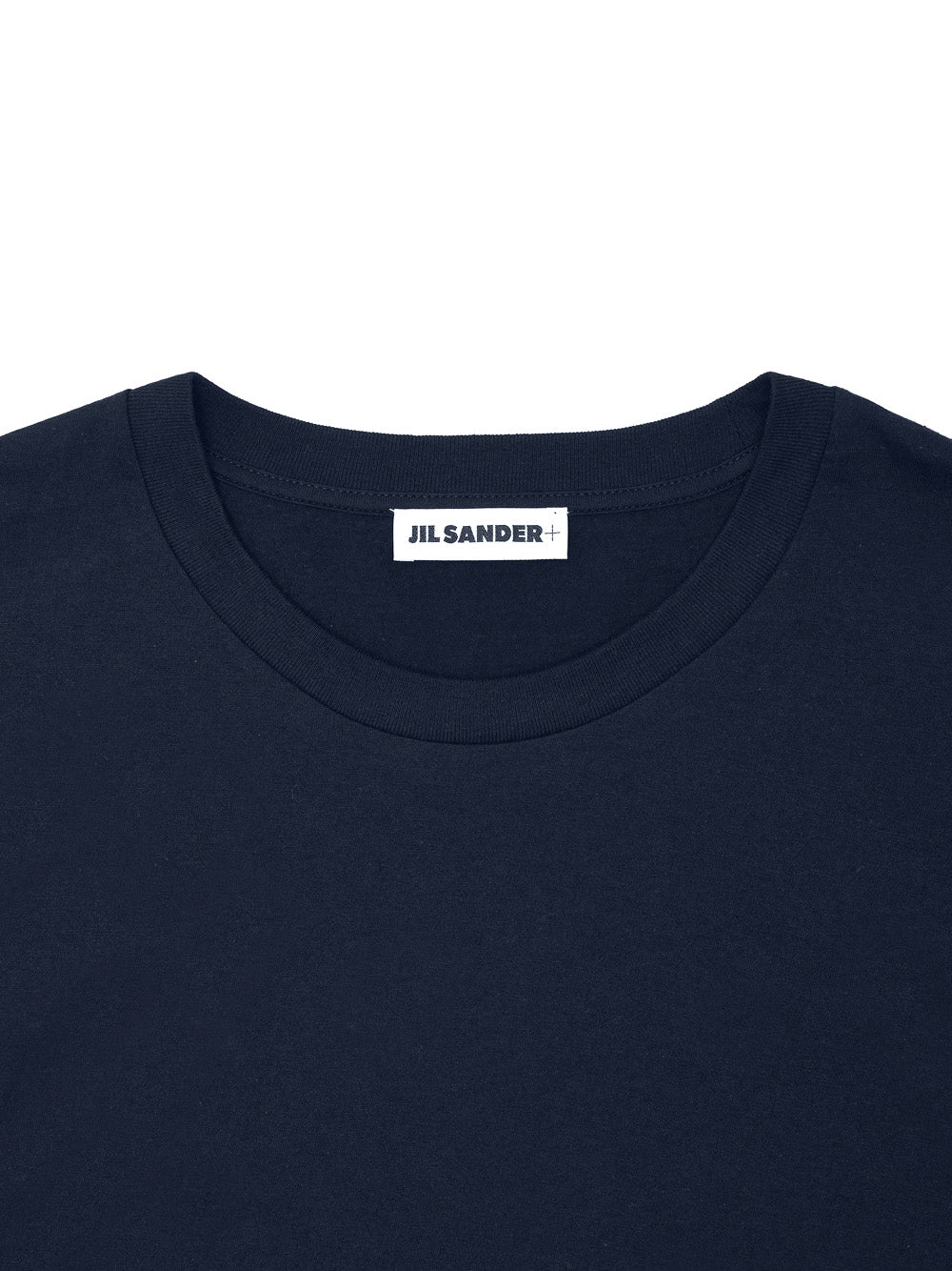 Jil Sander Blue Long-Sleeve T-Shirt with Tone Embroidered Logo – Siebentaschen