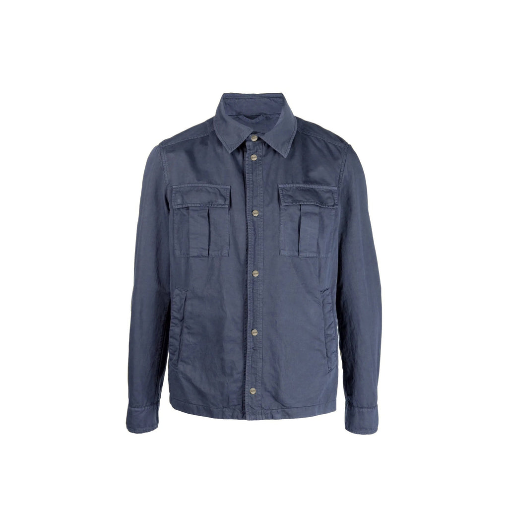 Herno Chest-Pockets Shirt – Siebentaschen