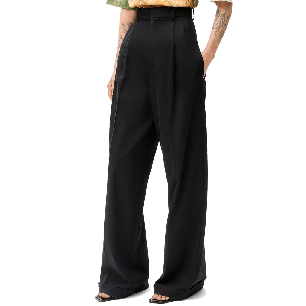 Loewe Cotton And Silk Pants – Siebentaschen