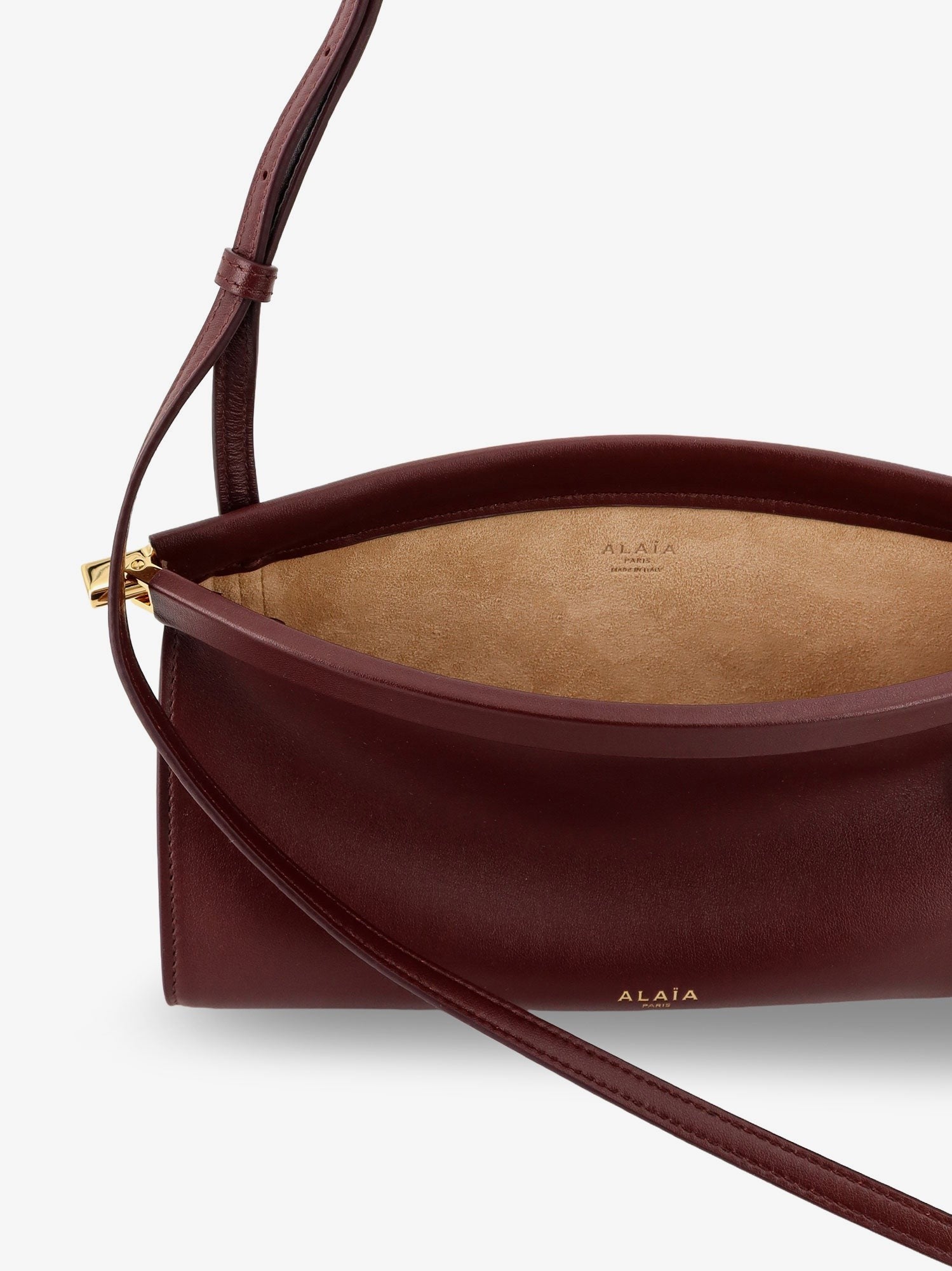 ALAIA East West leather shoulder bag