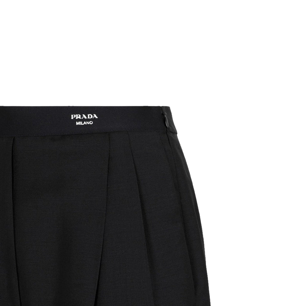 Prada Wool Classic Logo Pants – Siebentaschen