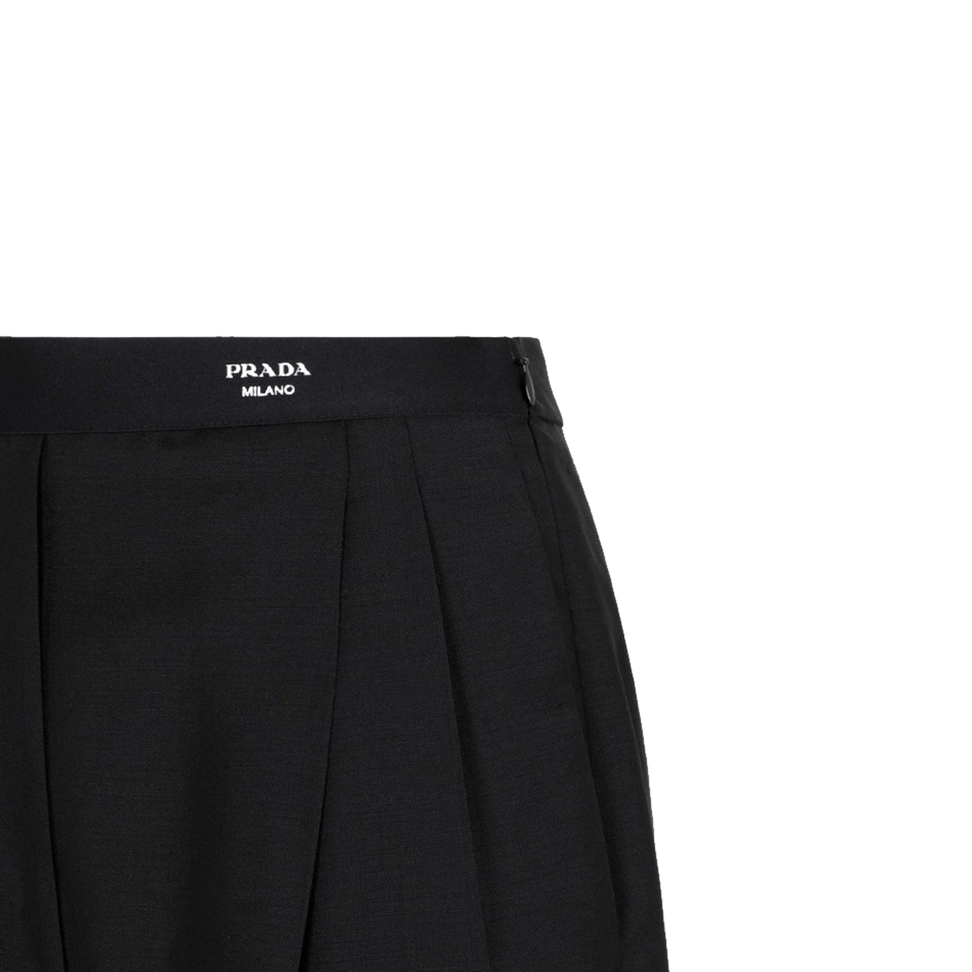 Prada Wool Classic Logo Pants – Siebentaschen