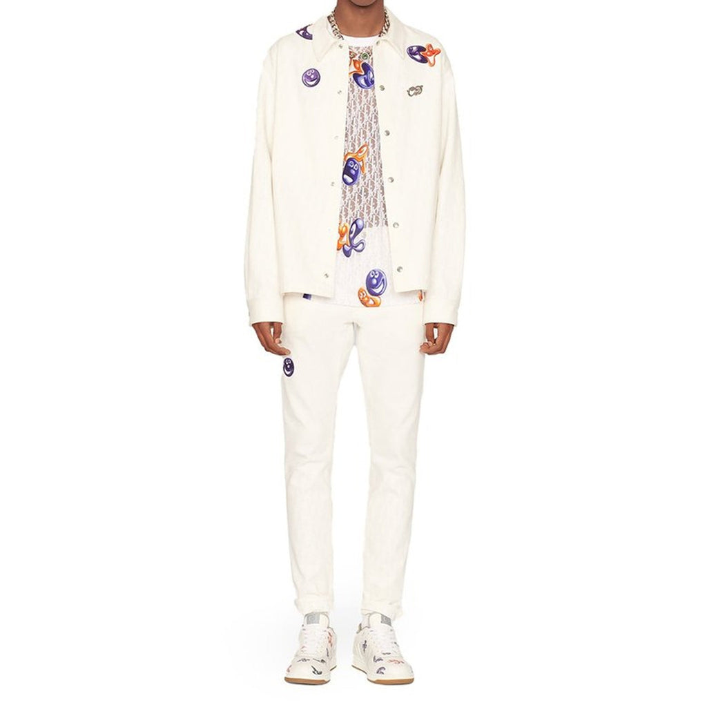 Dior KennyScharf Patches Jeans