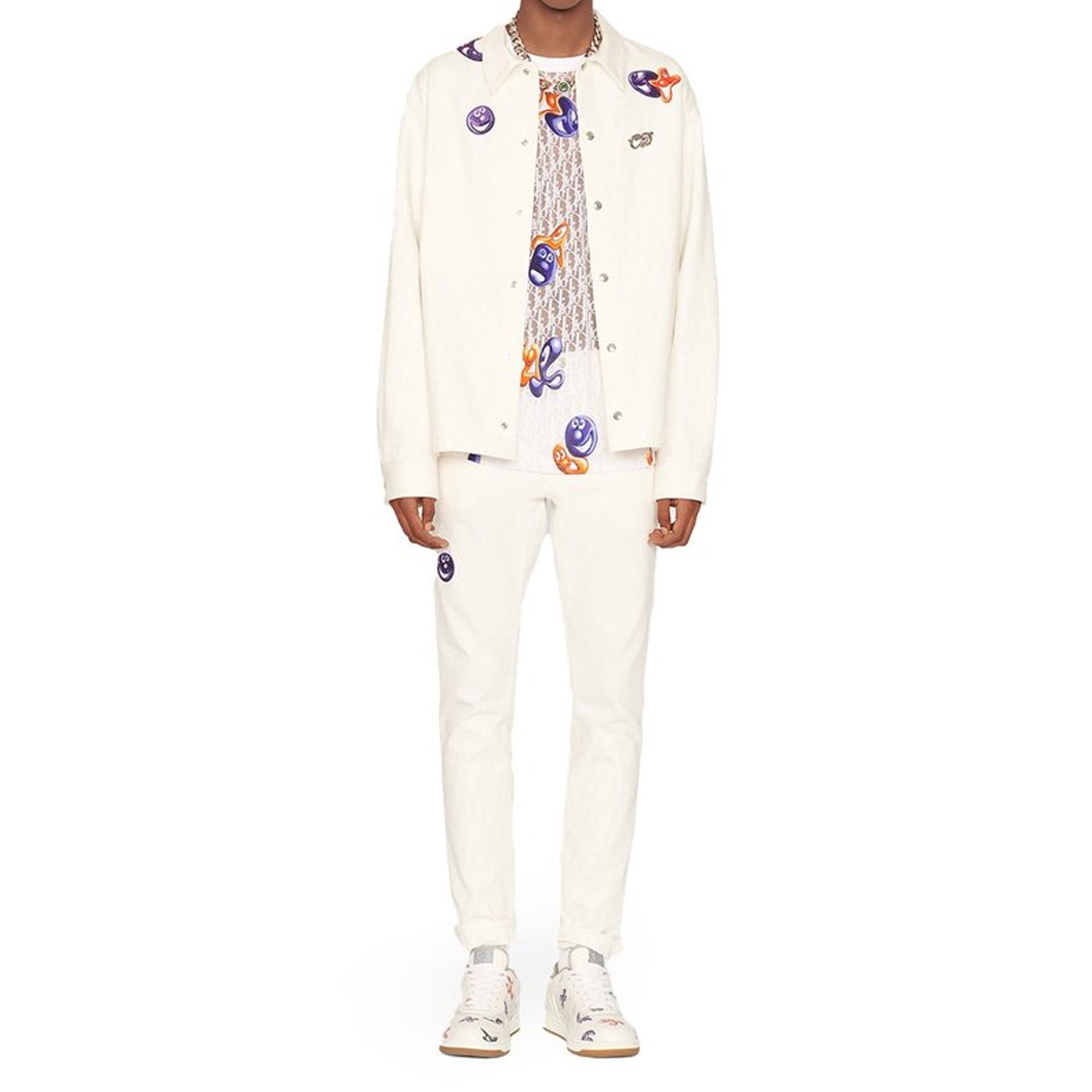 Dior KennyScharf Patches Jeans