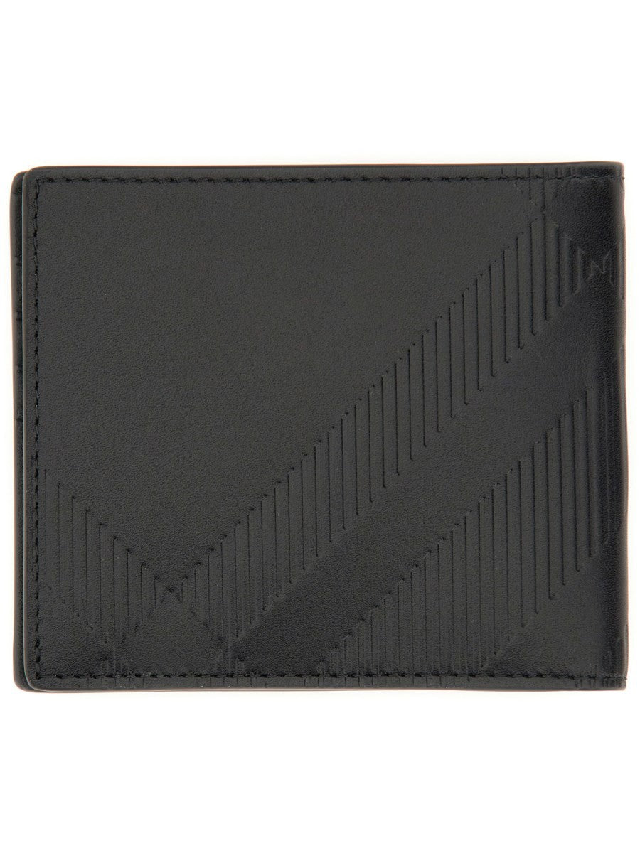 Burberry EMBOSSED CHECK WALLET