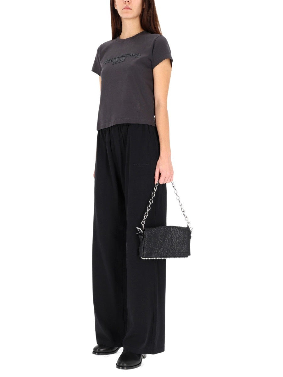 Alexander Wang EMBOSSED LOGO T-SHIRT