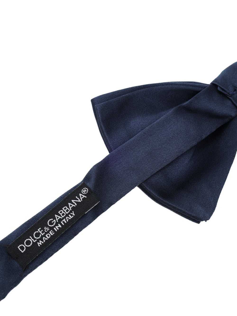 Dolce & Gabbana Blue Silk Bow Tie