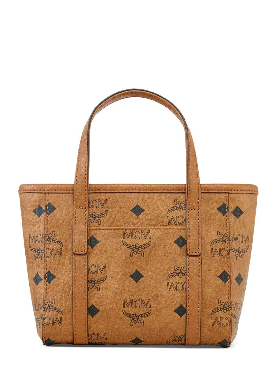 MCM EXTRA-MINI "TONI TOP-ZIP" BAG IN VISETOS