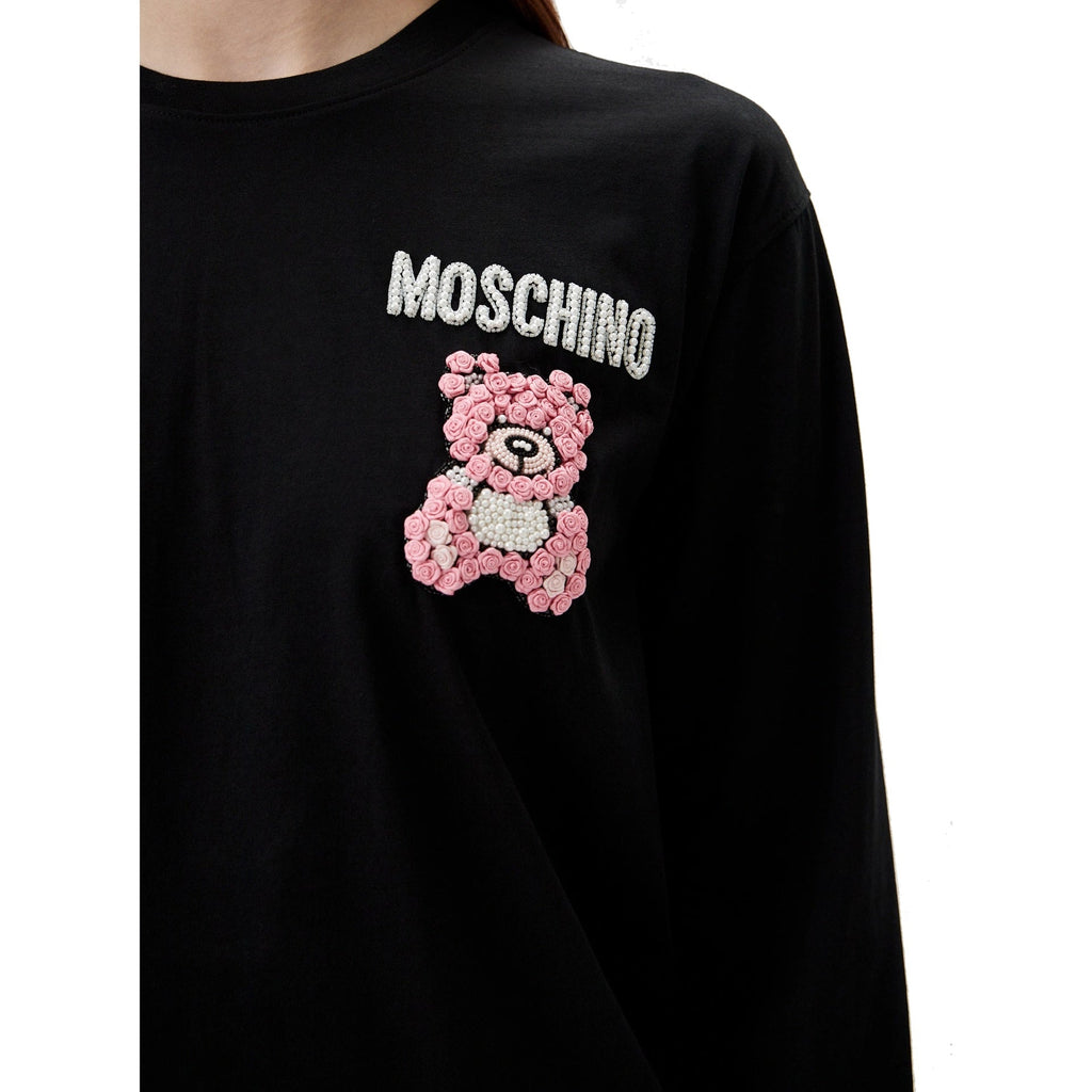 Moschino Couture Long Sleeve T-shirt - WOMEN CLOTHING - MOSCHINO COUTURE - Tluxy New