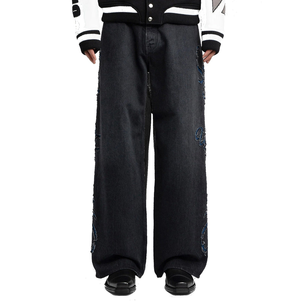 Off-White Denim Flared Jeans – Siebentaschen