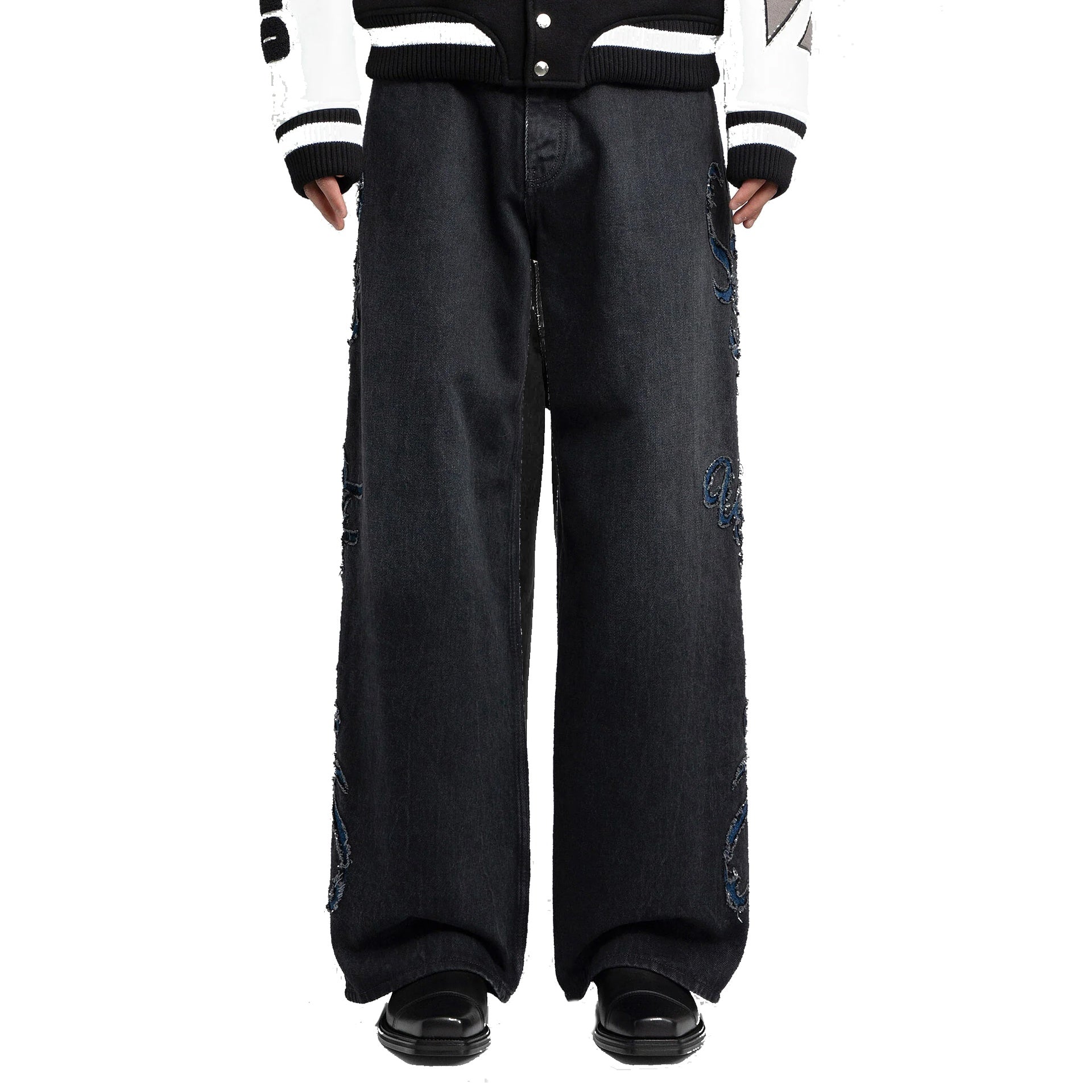 Off-White Denim Flared Jeans – Siebentaschen